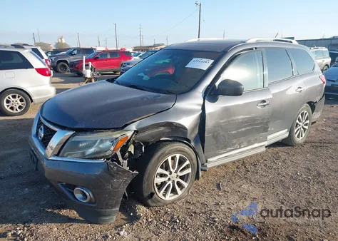 2014 Nissan Pathfinder Sl z USA, uszkodzony, nr VIN 5N1AR2MN3EC735049